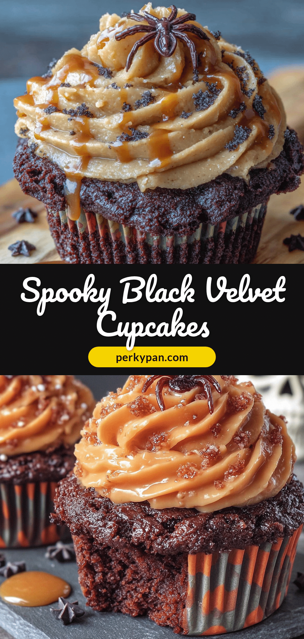 black velvet halloween cupcakes recipe