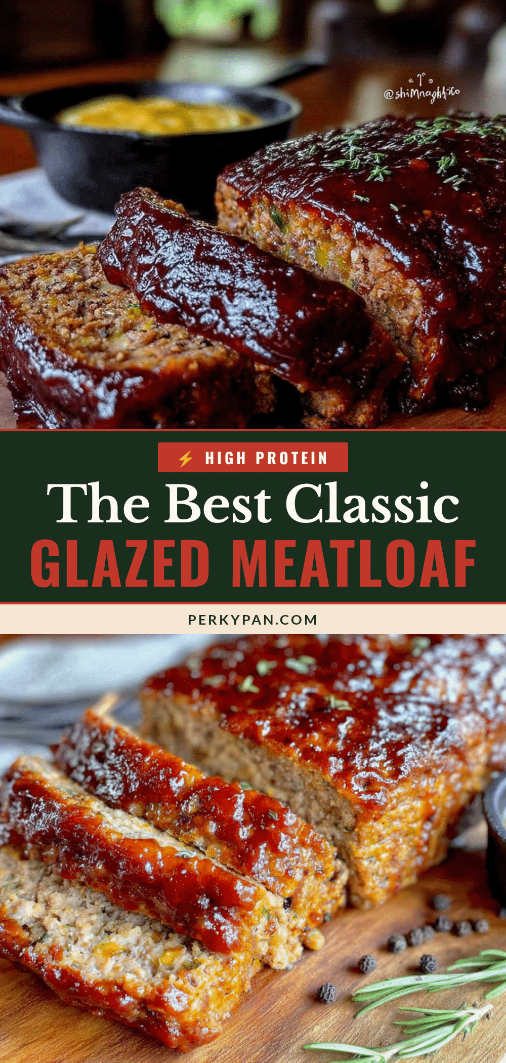 classic glazed meatloaf with brown sugar ketchup topping recipe