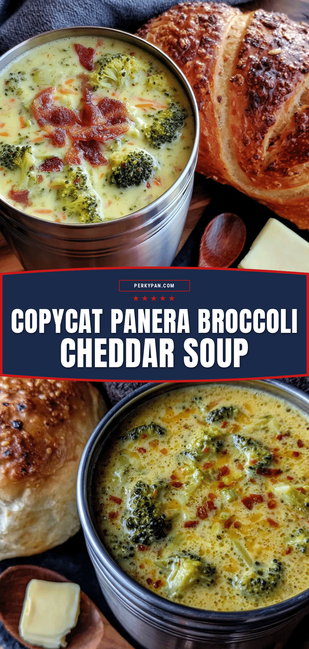 Copycat Panera Broccoli Cheddar Soup recipe