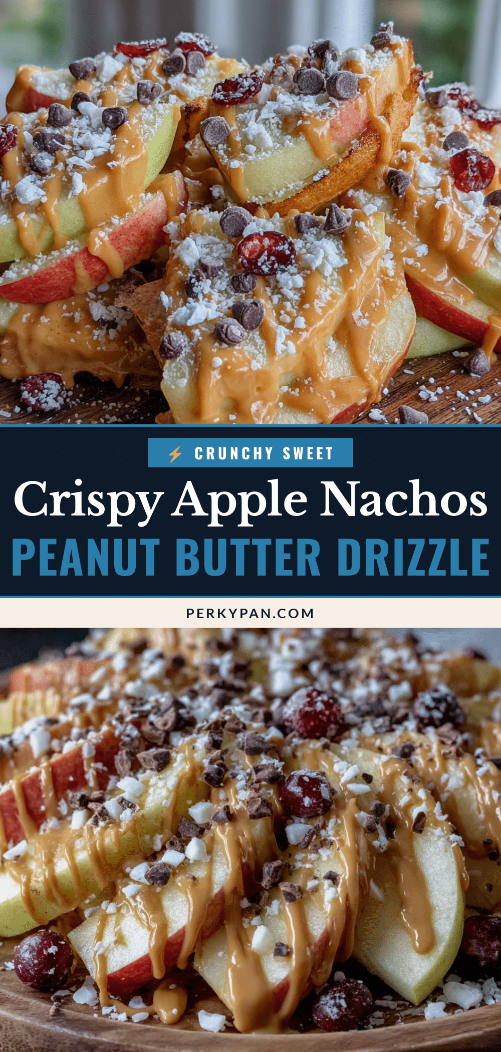 Crispy Apple Nachos recipe