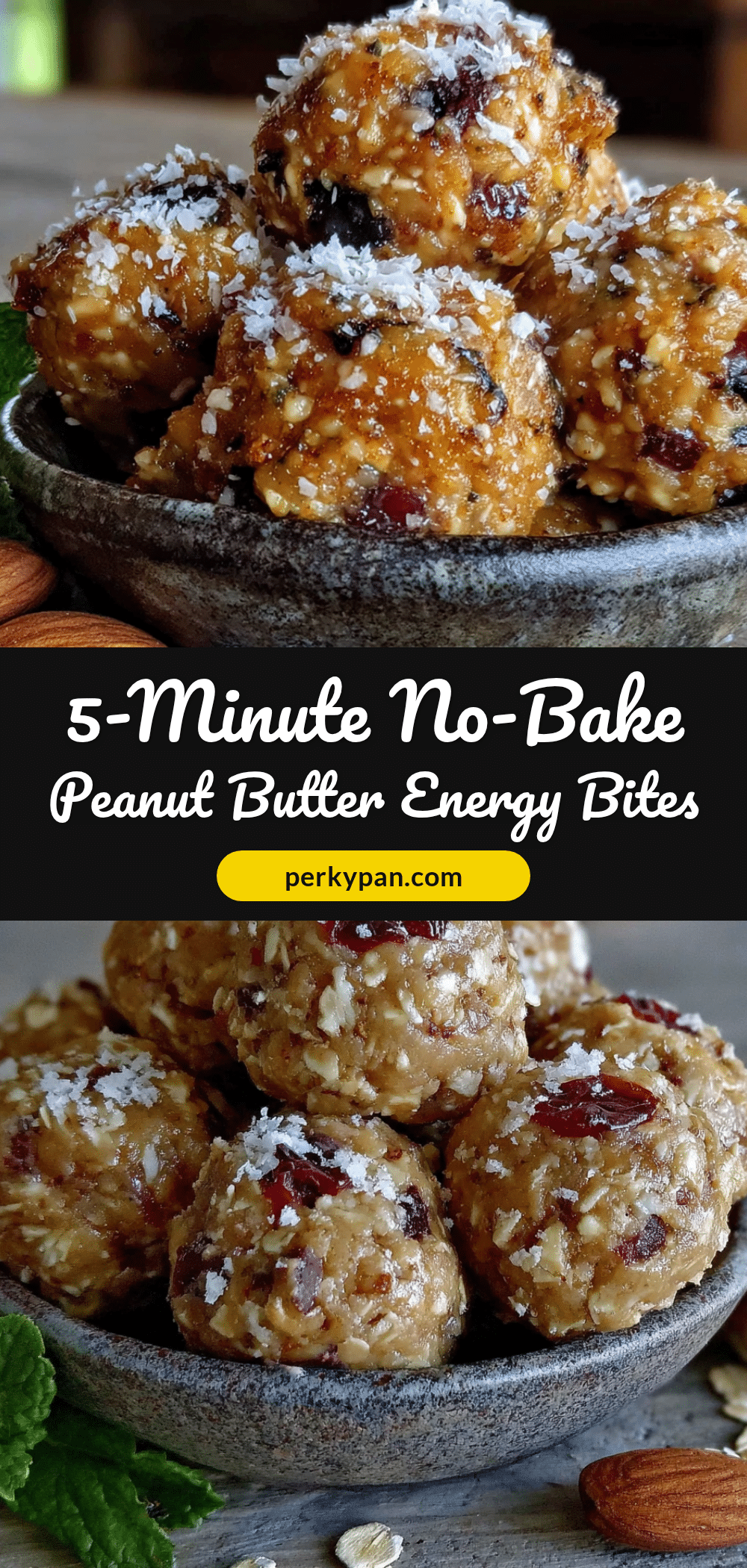 easy no-bake peanut butter oat energy bites recipe