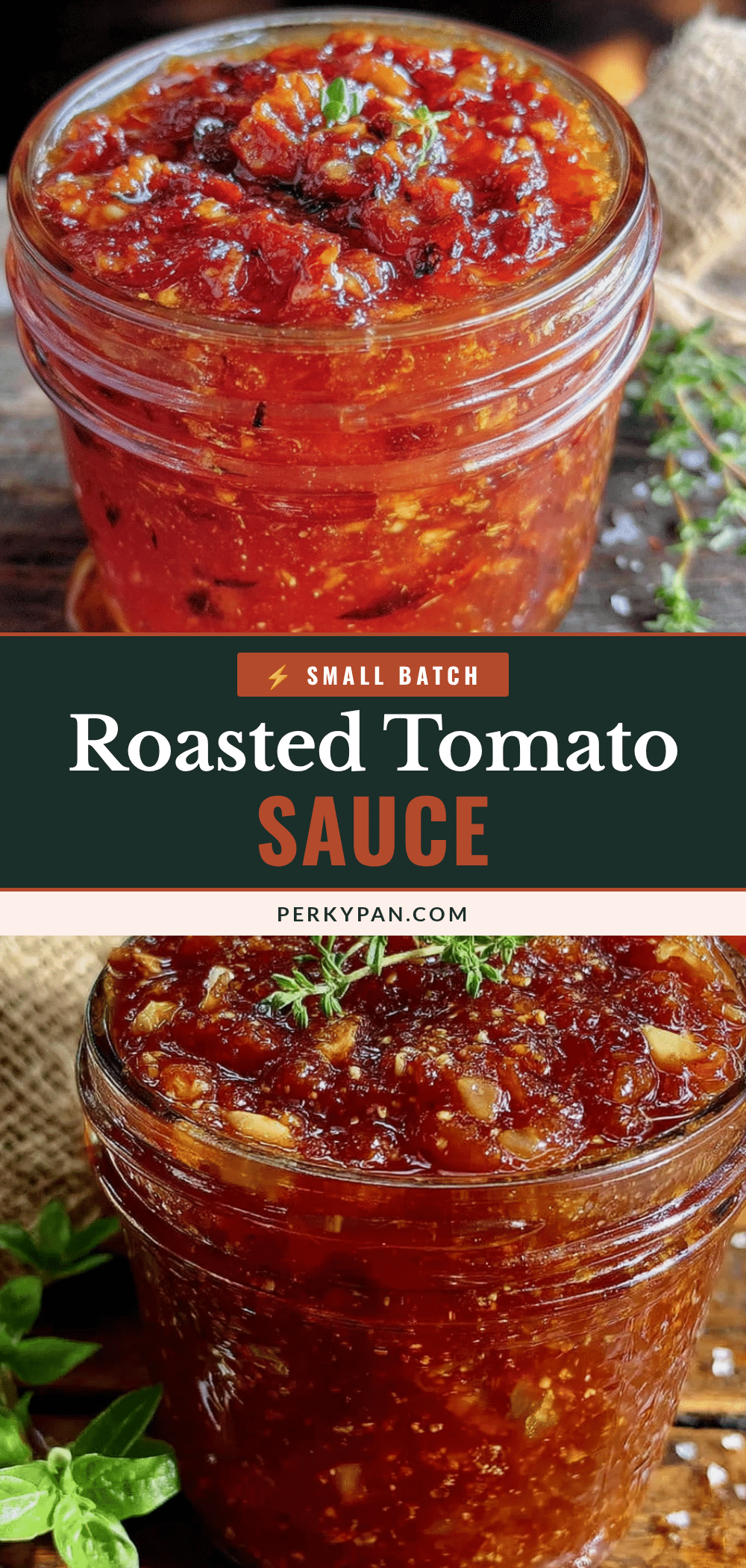 homemade canned roasted tomato sauce recipe
