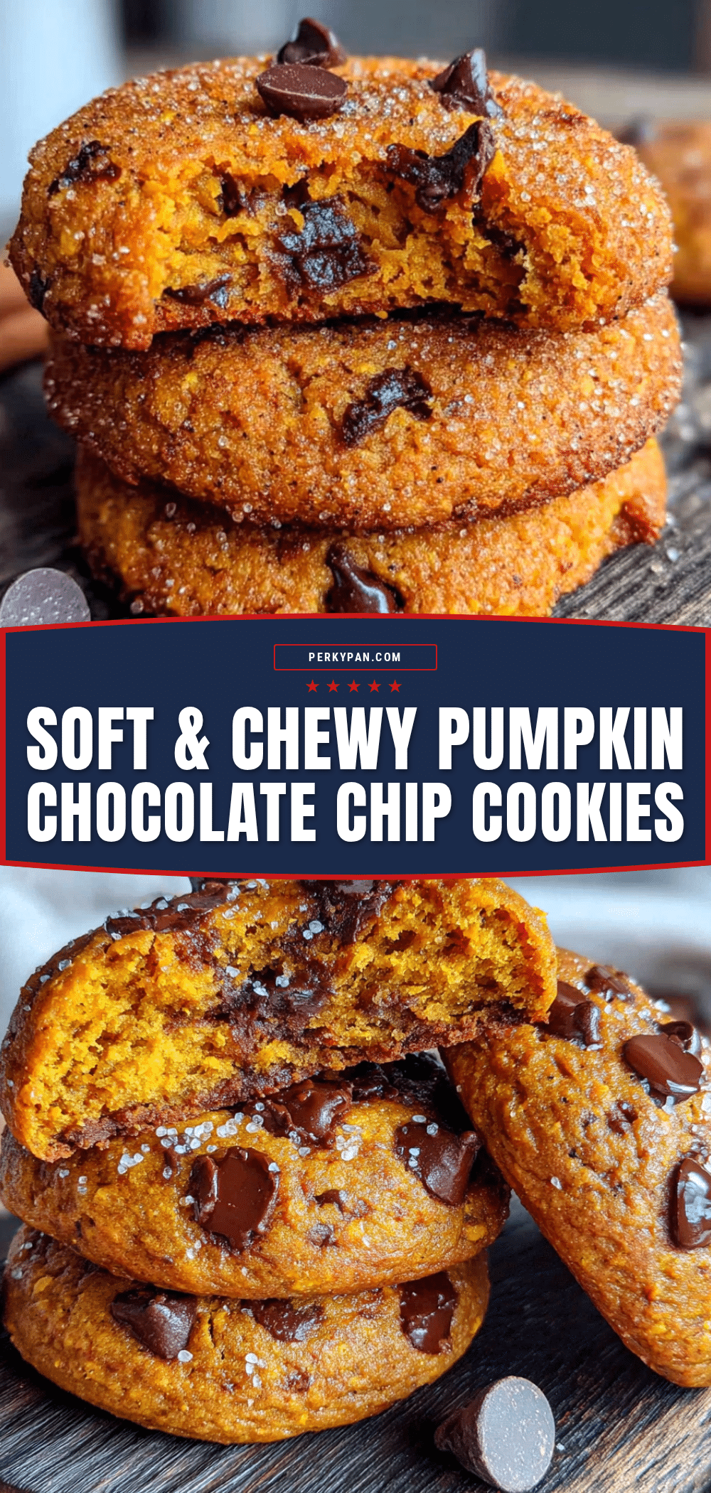 pumpkin chocolate chip cookies recipe