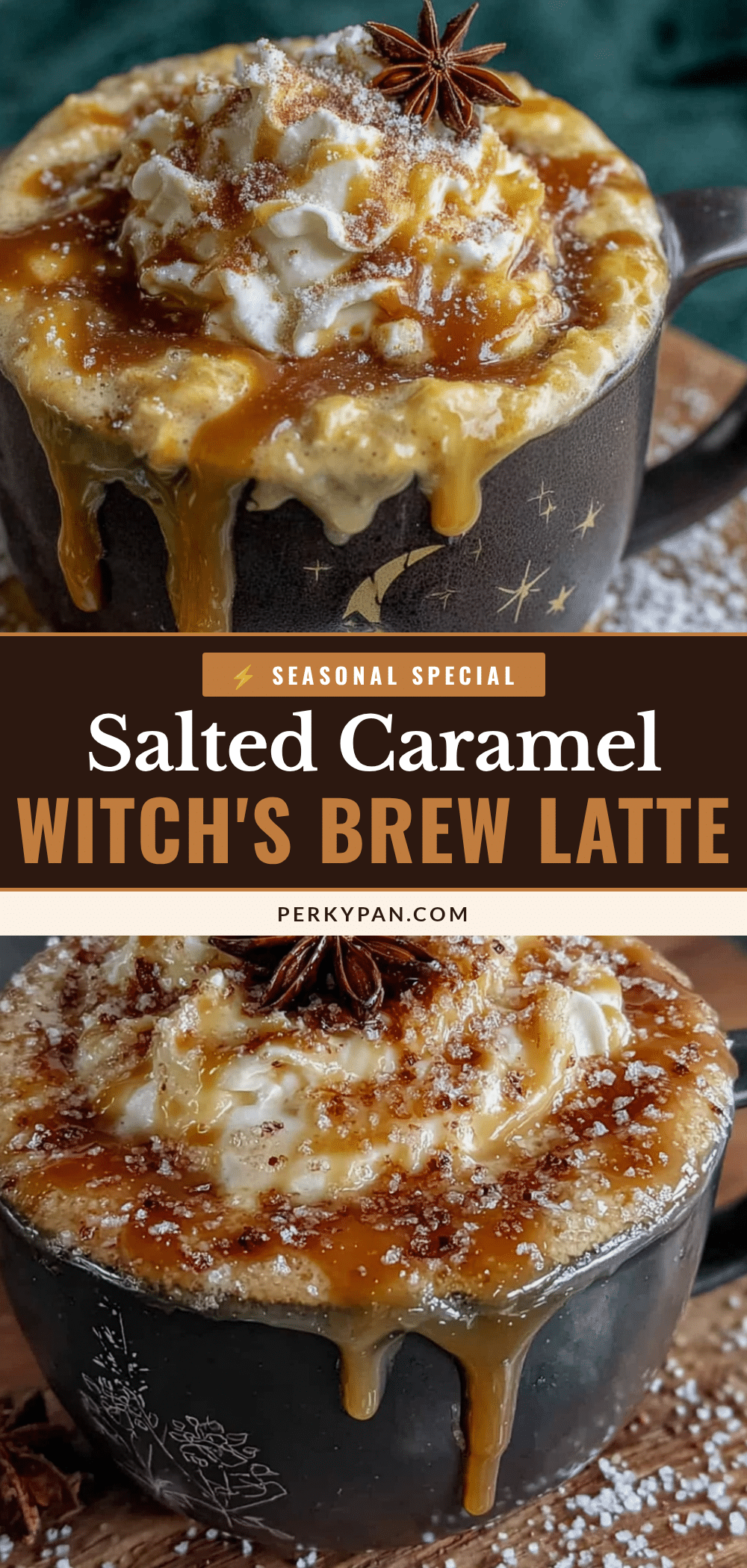 Salted Caramel Pumpkin Latte recipe