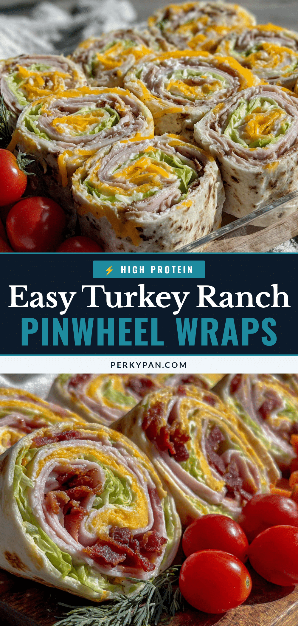 turkey ranch pinwheel wraps recipe