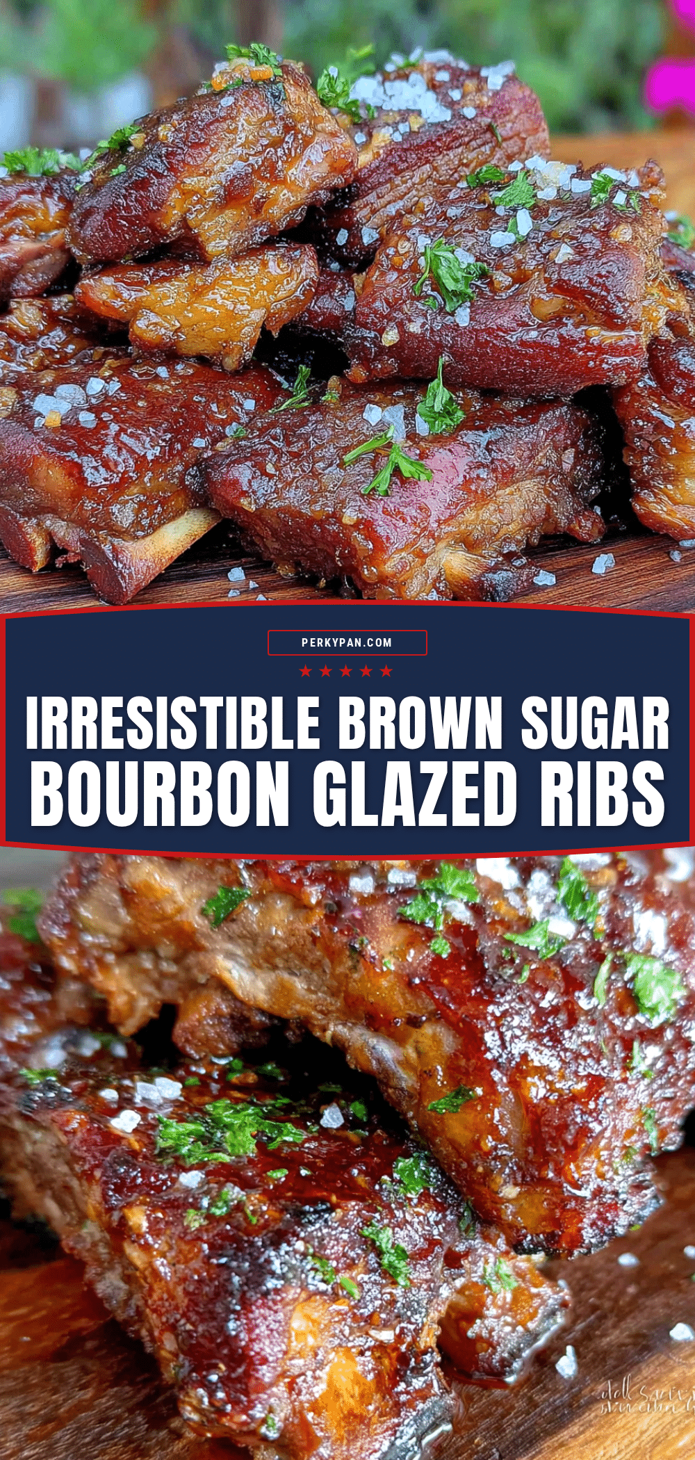 Best Brown Sugar Bourbon Glazed Ribs recipe