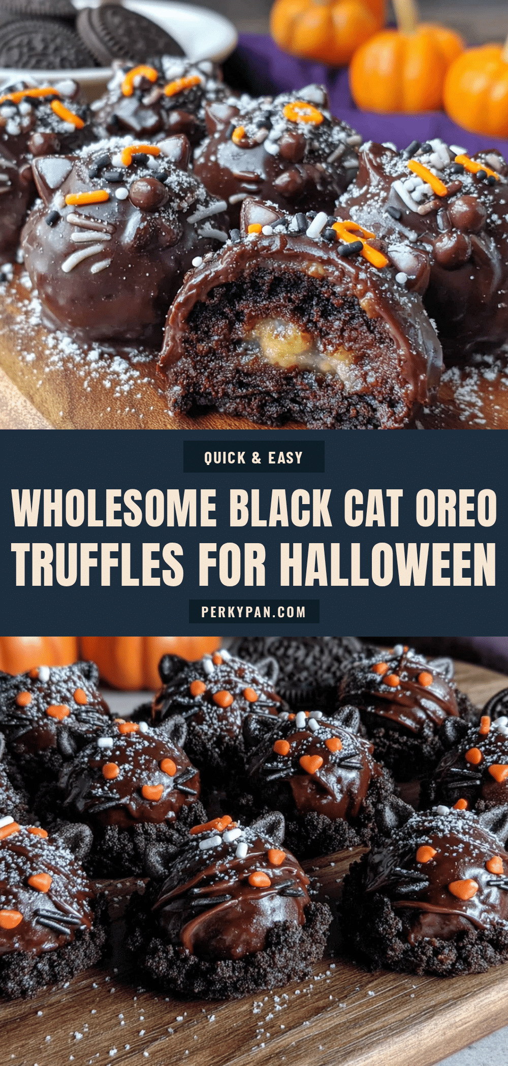 black cat oreo truffles recipe