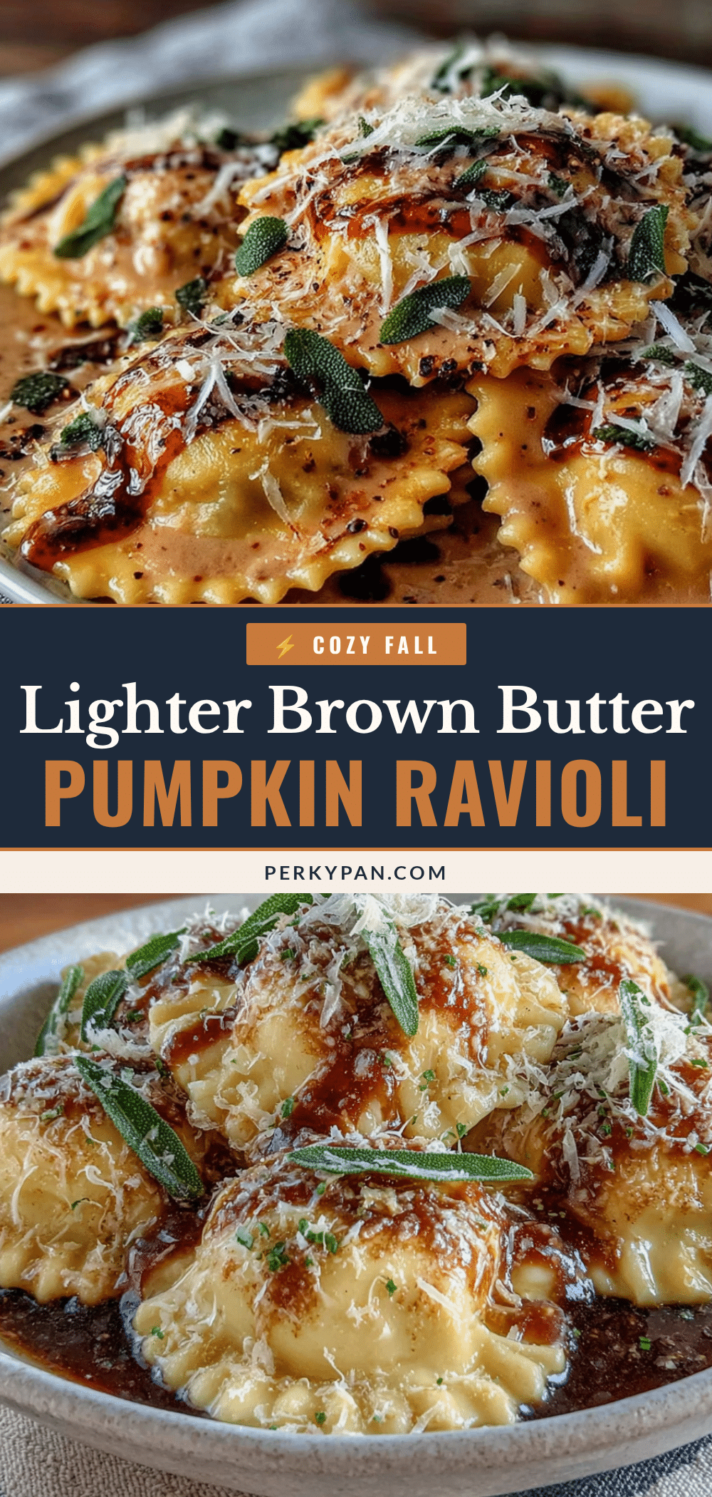 brown butter pumpkin ravioli recipe