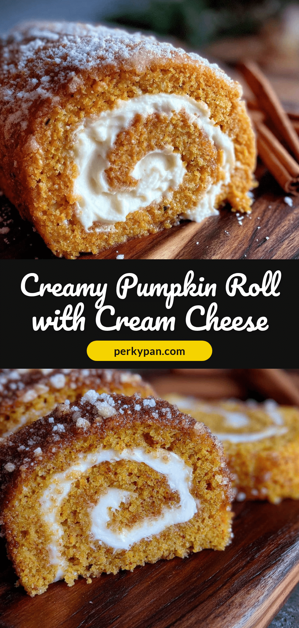 creamy pumpkin roll recipe
