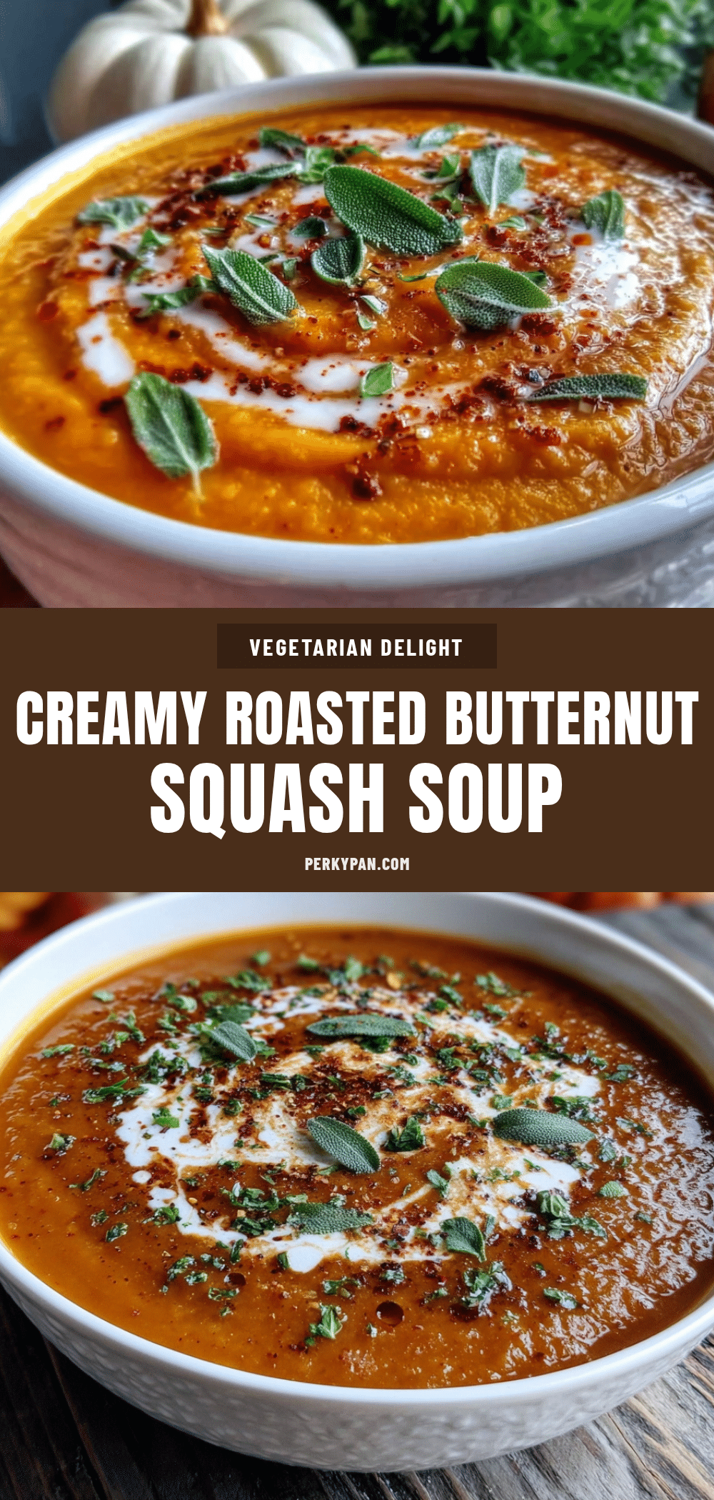 creamy roasted butternut squash soup recipe