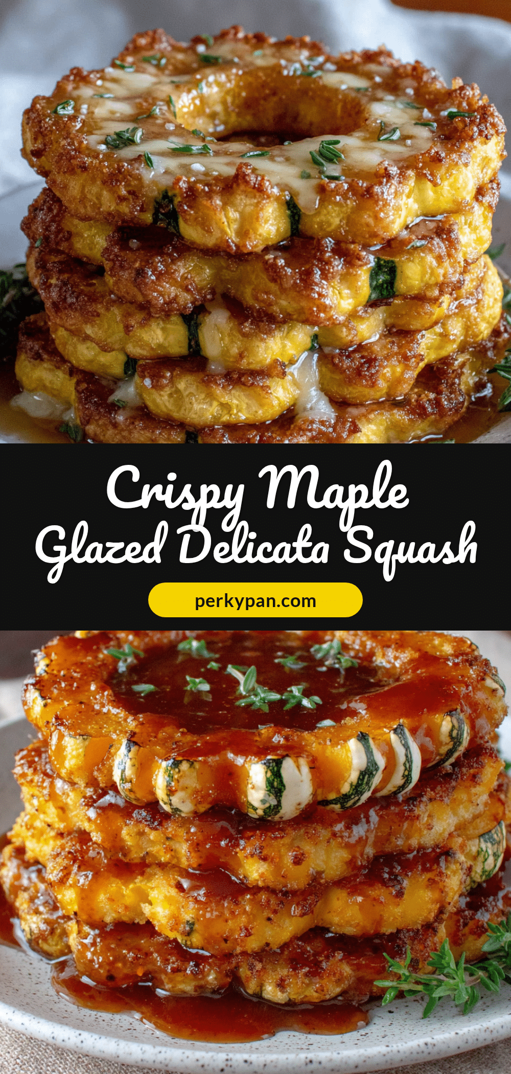 Crispy Delicata Squash Rings recipe