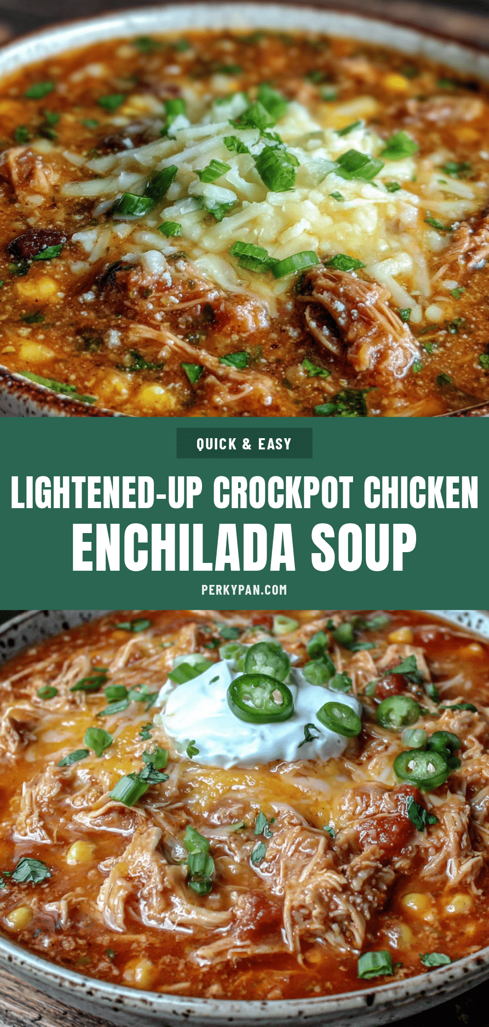 crockpot chicken enchilada soup recipe