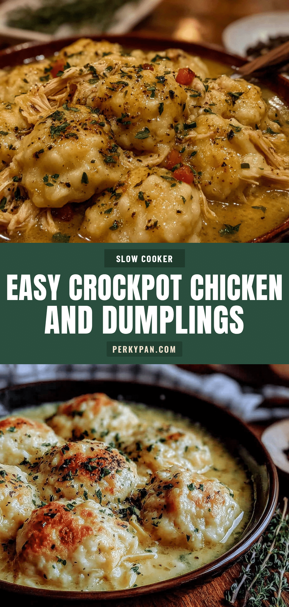 easy crockpot chicken and dumplings recipe