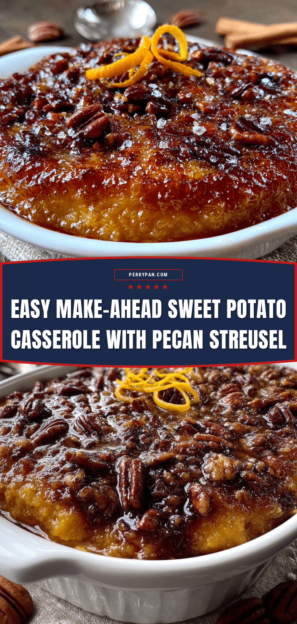 easy make-ahead sweet potato casserole recipe