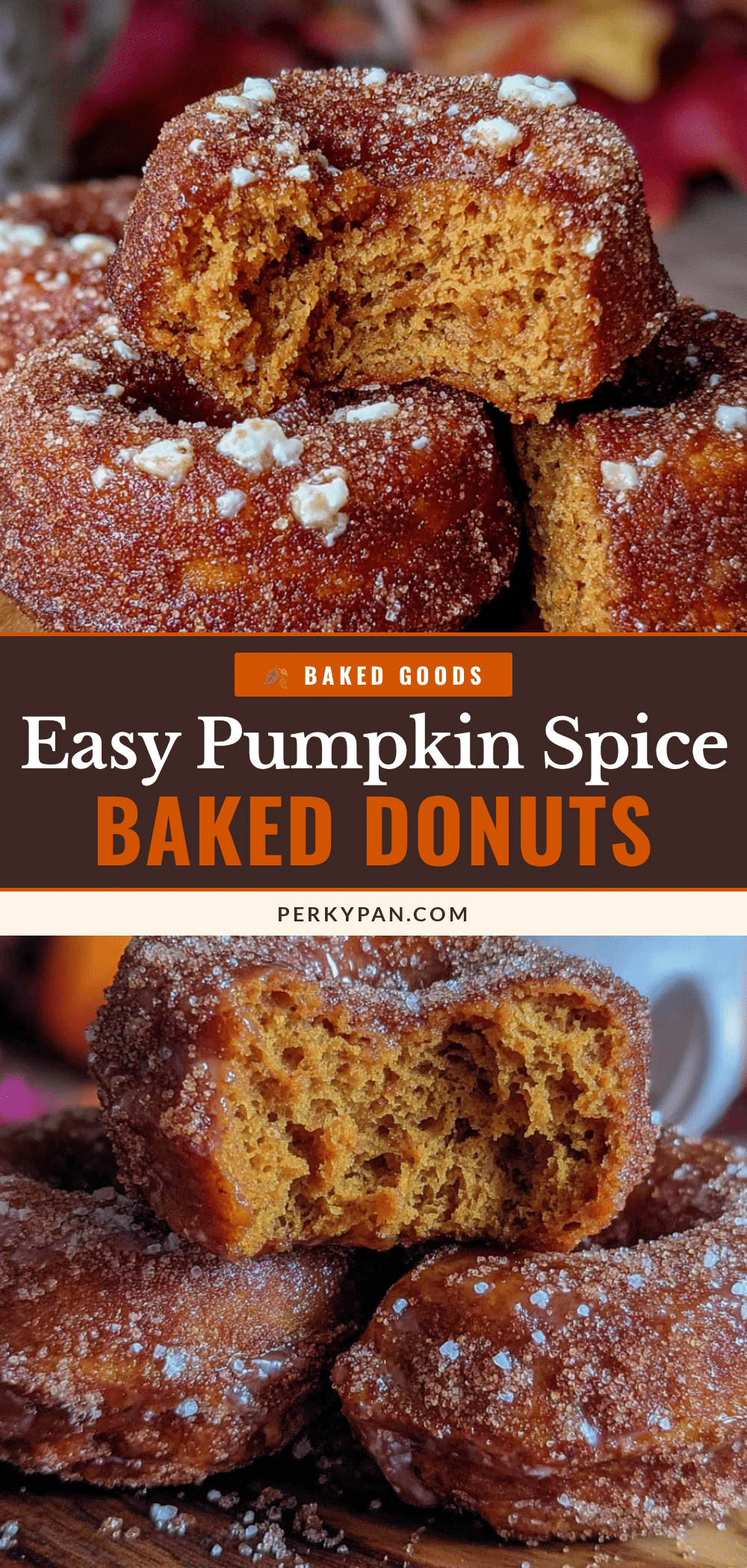 easy pumpkin spice baked donuts recipe