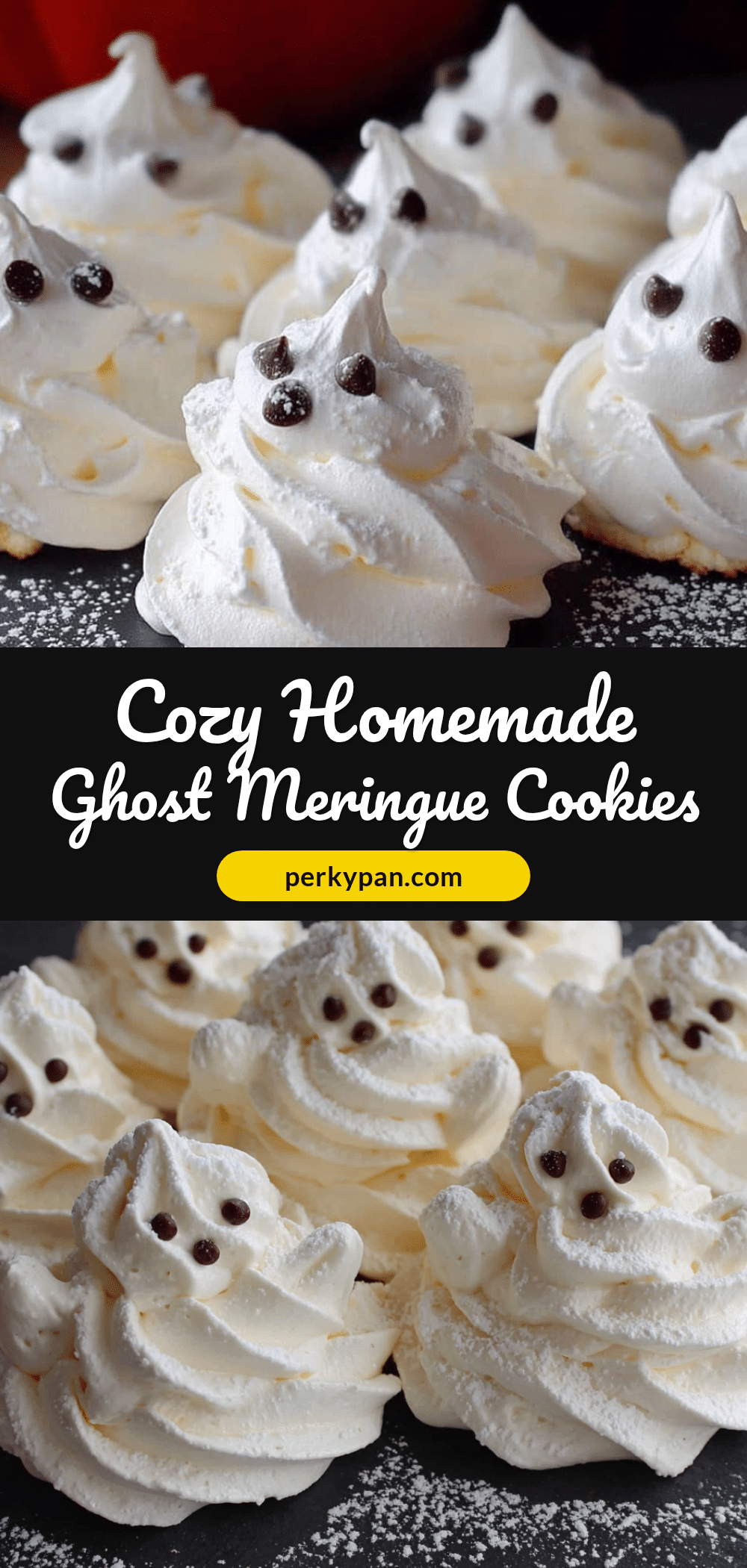 ghost meringue cookies recipe