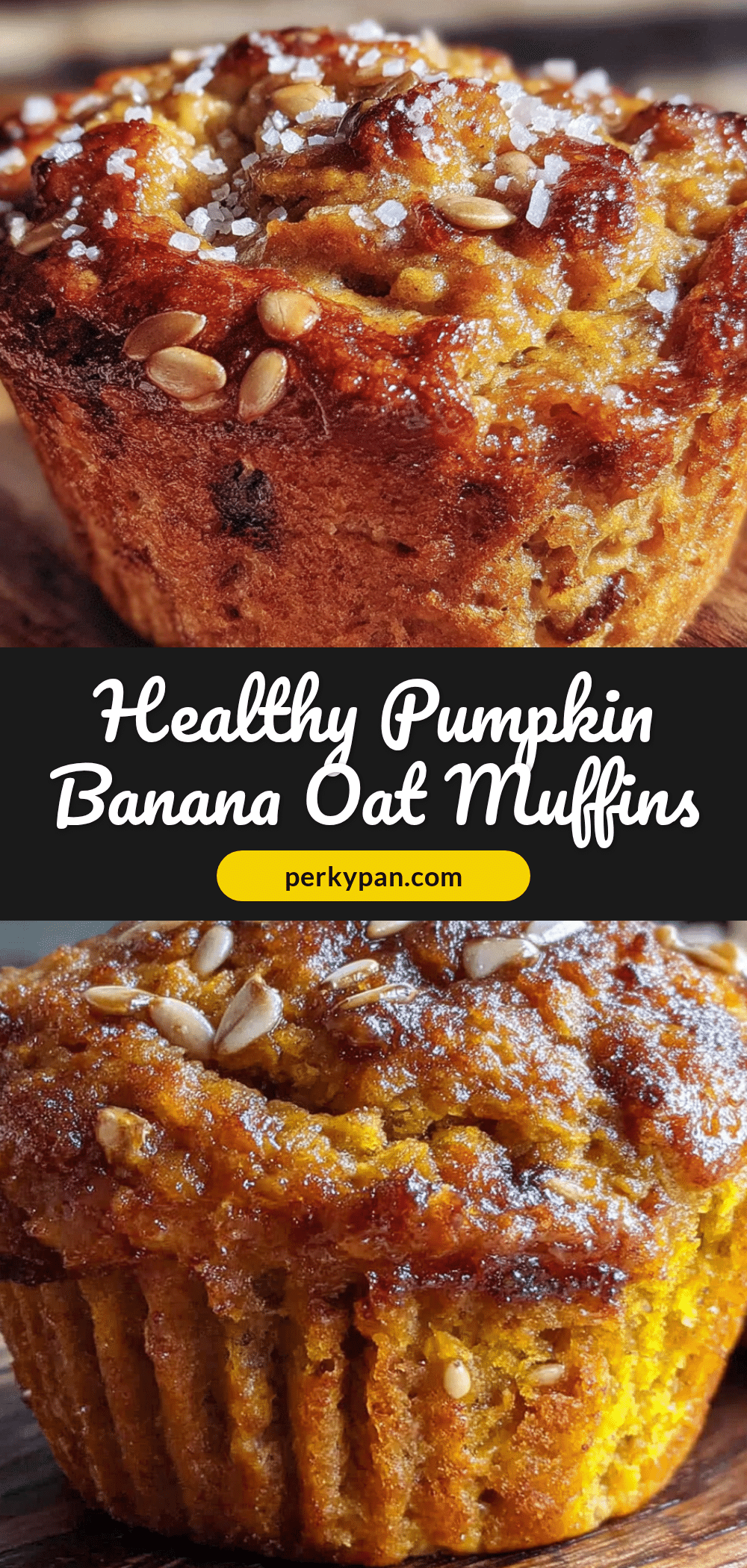 healthy pumpkin banana oat muffins recipe