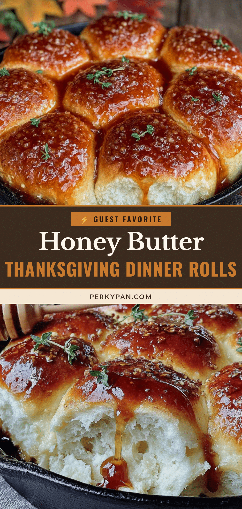 honey butter dinner rolls recipe