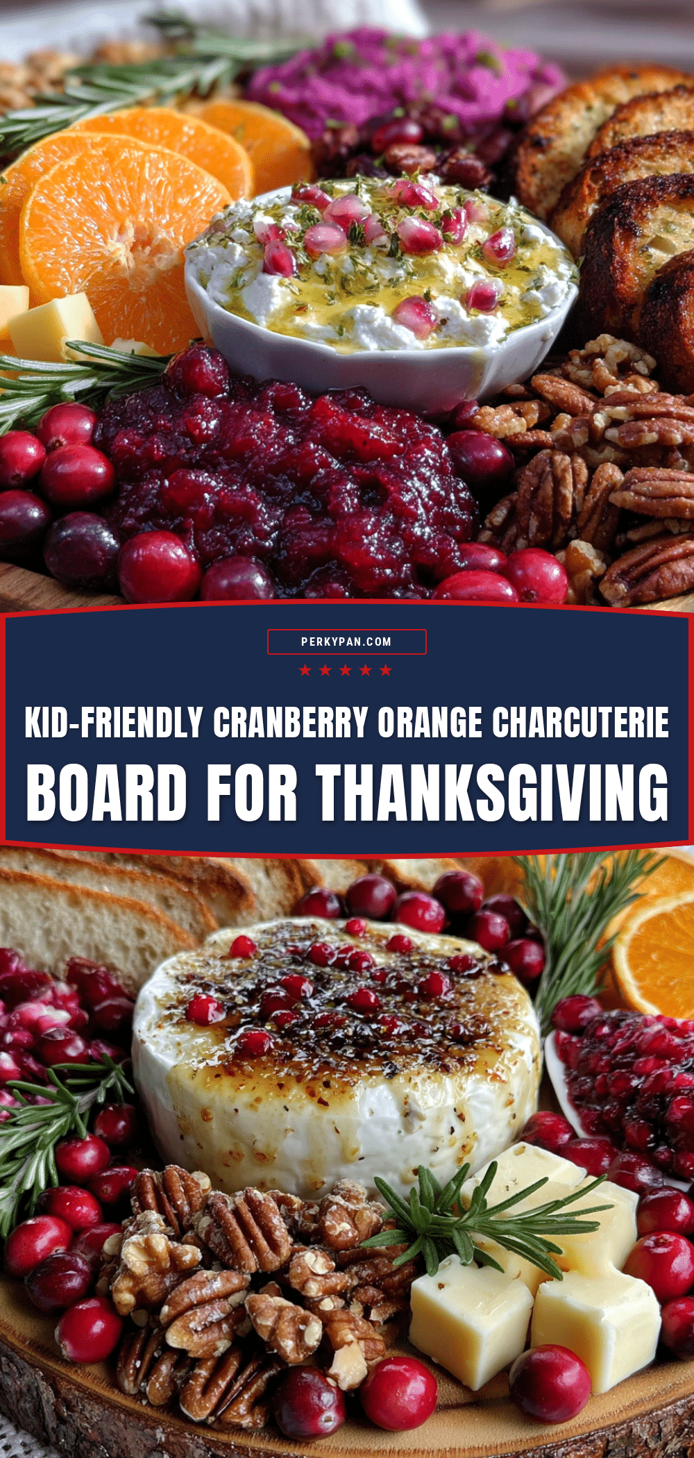 kid-friendly cranberry orange charcuterie board recipe