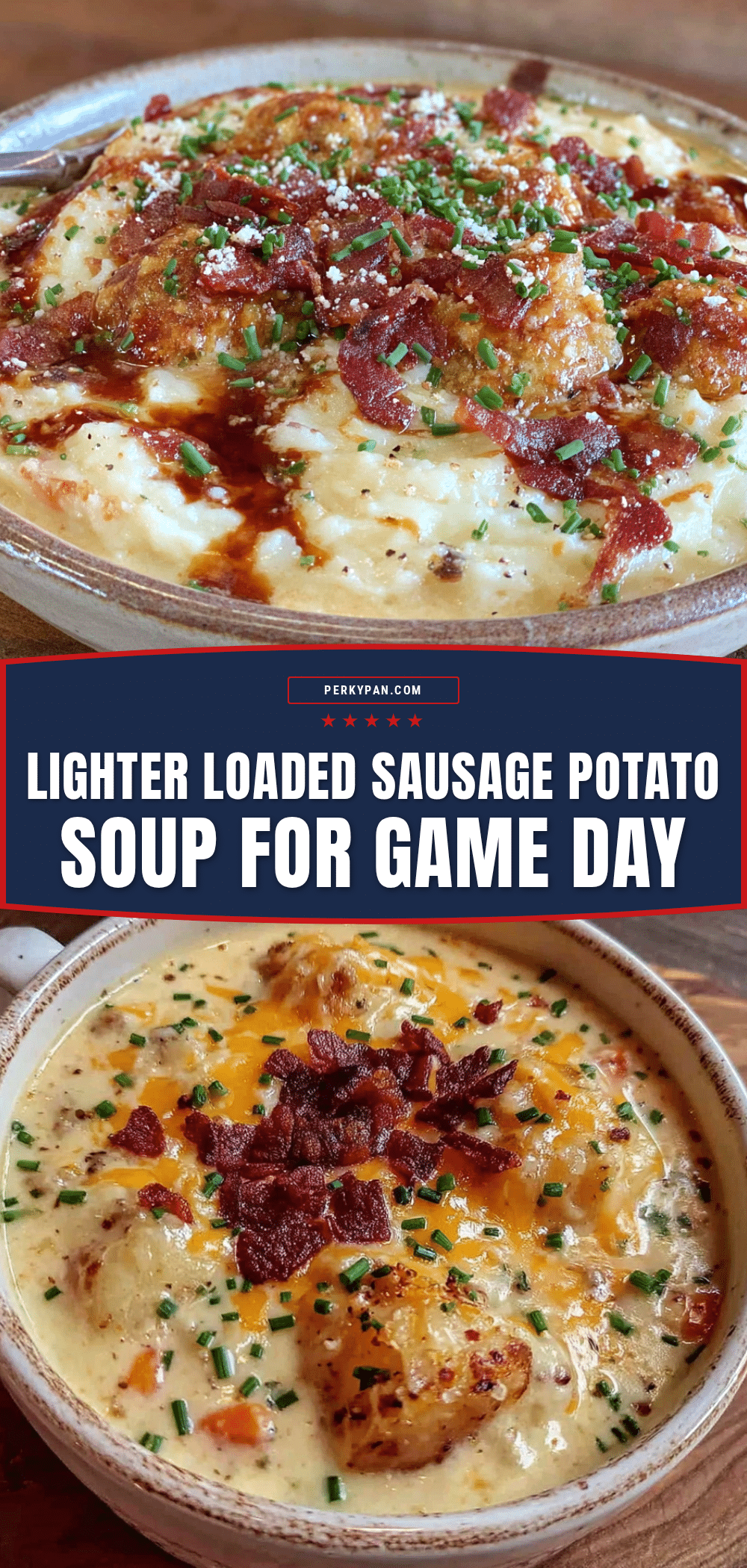 loaded sausage potato soup recipe