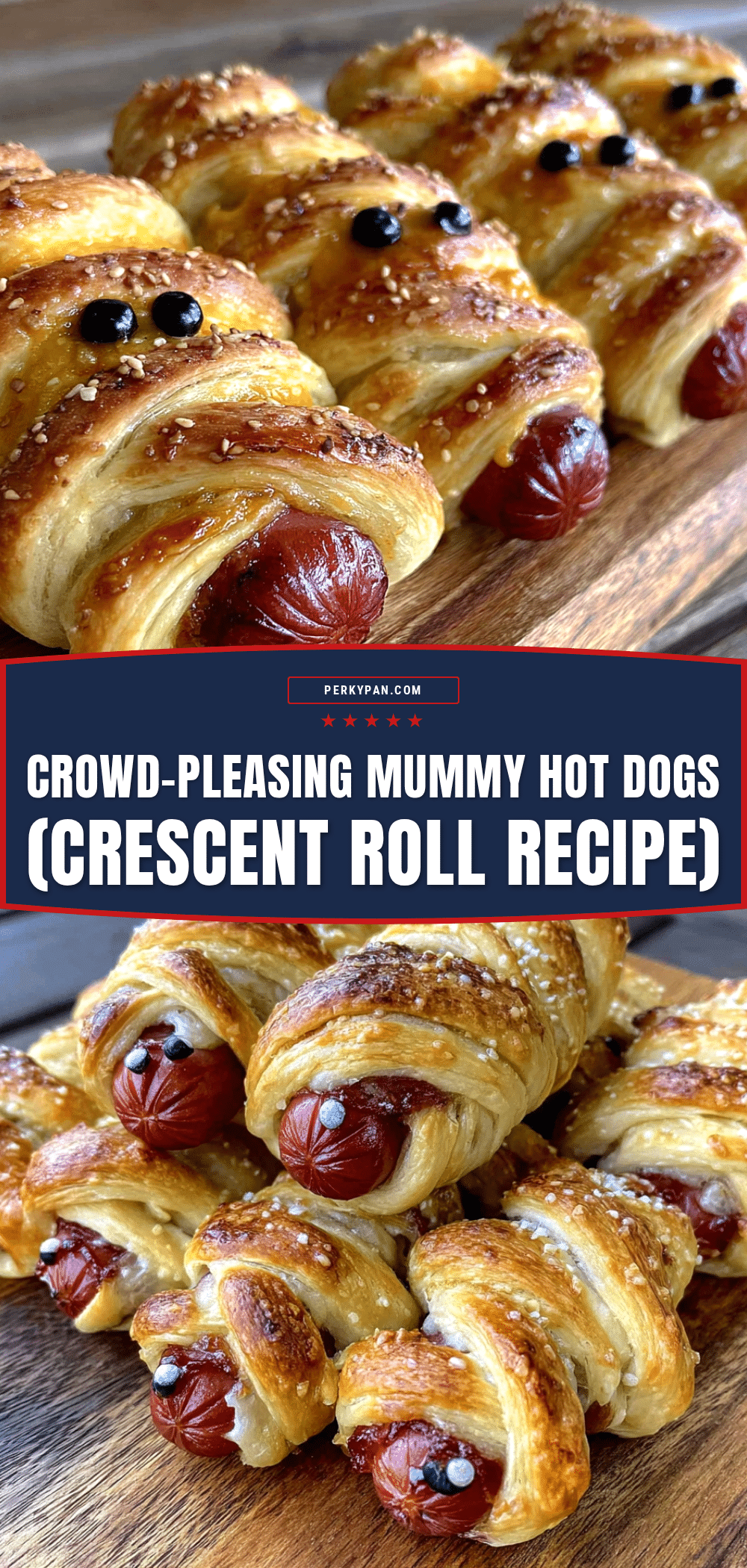 mummy hot dogs recipe