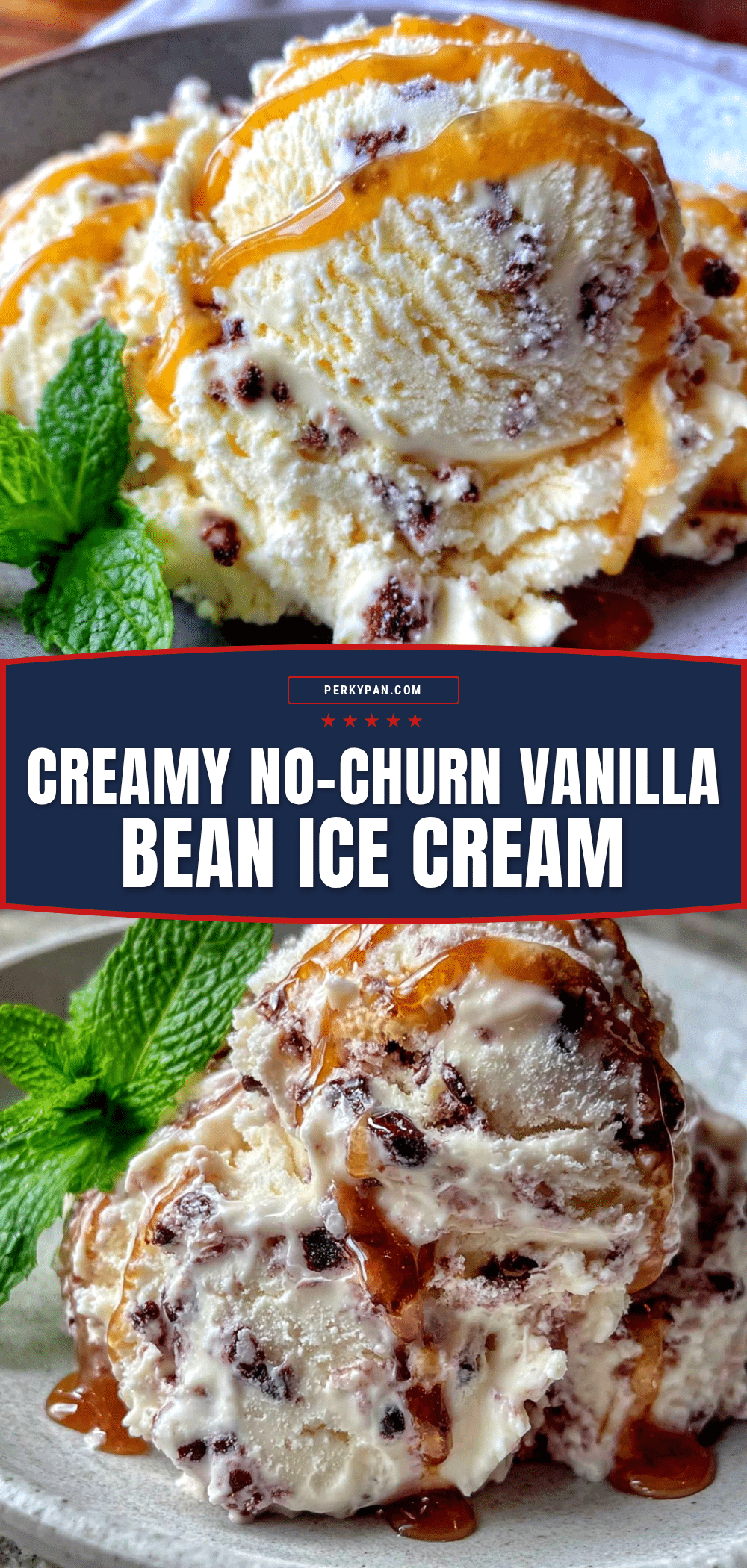 no-churn vanilla bean ice cream recipe