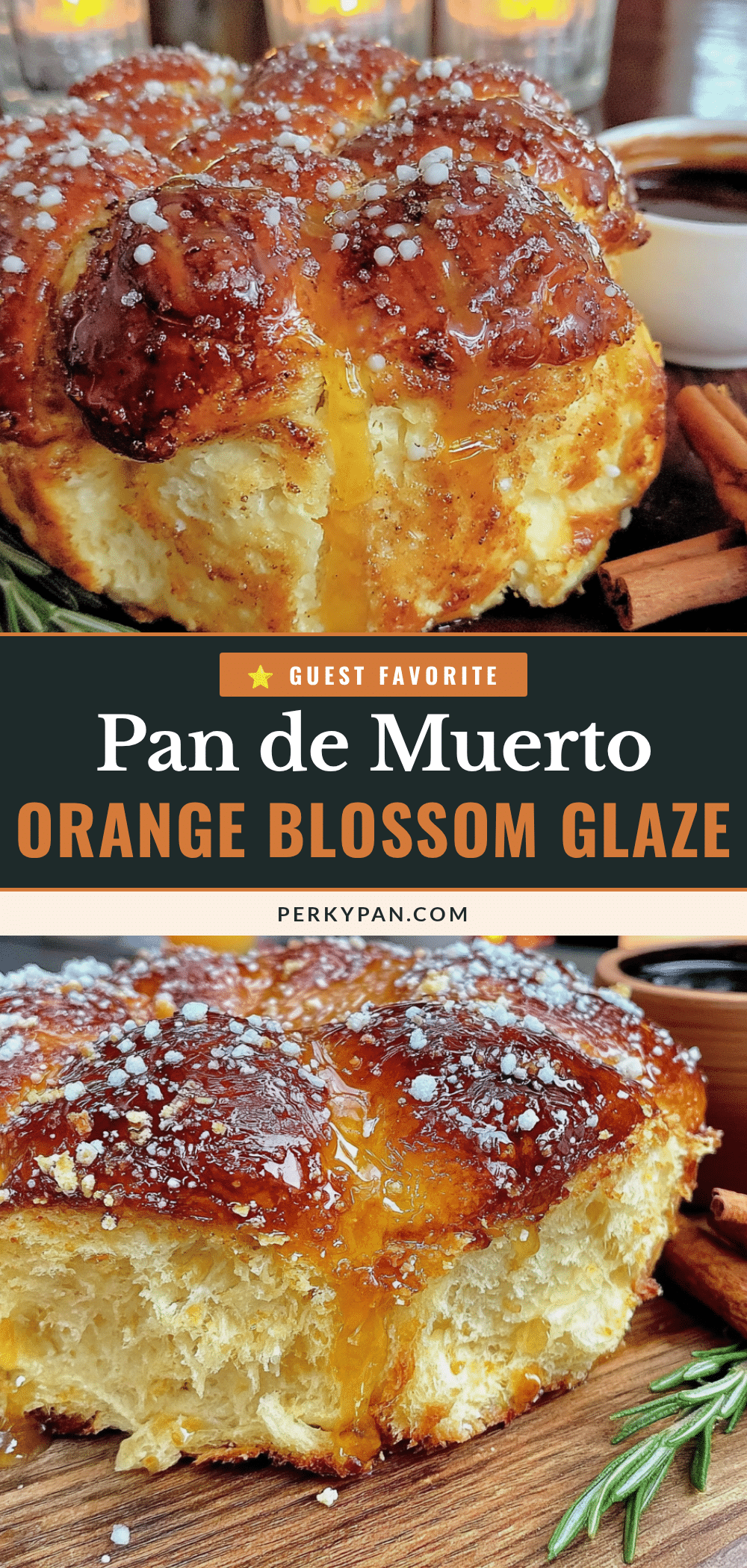 pan de muerto with orange blossom glaze recipe