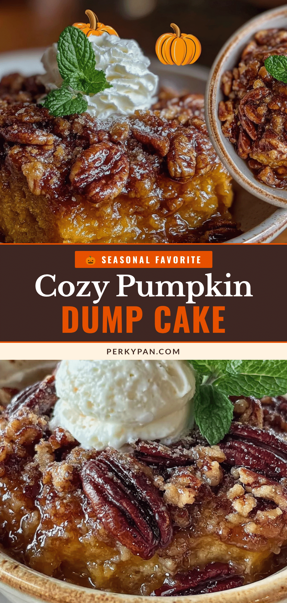 pumpkin dump cake recipe