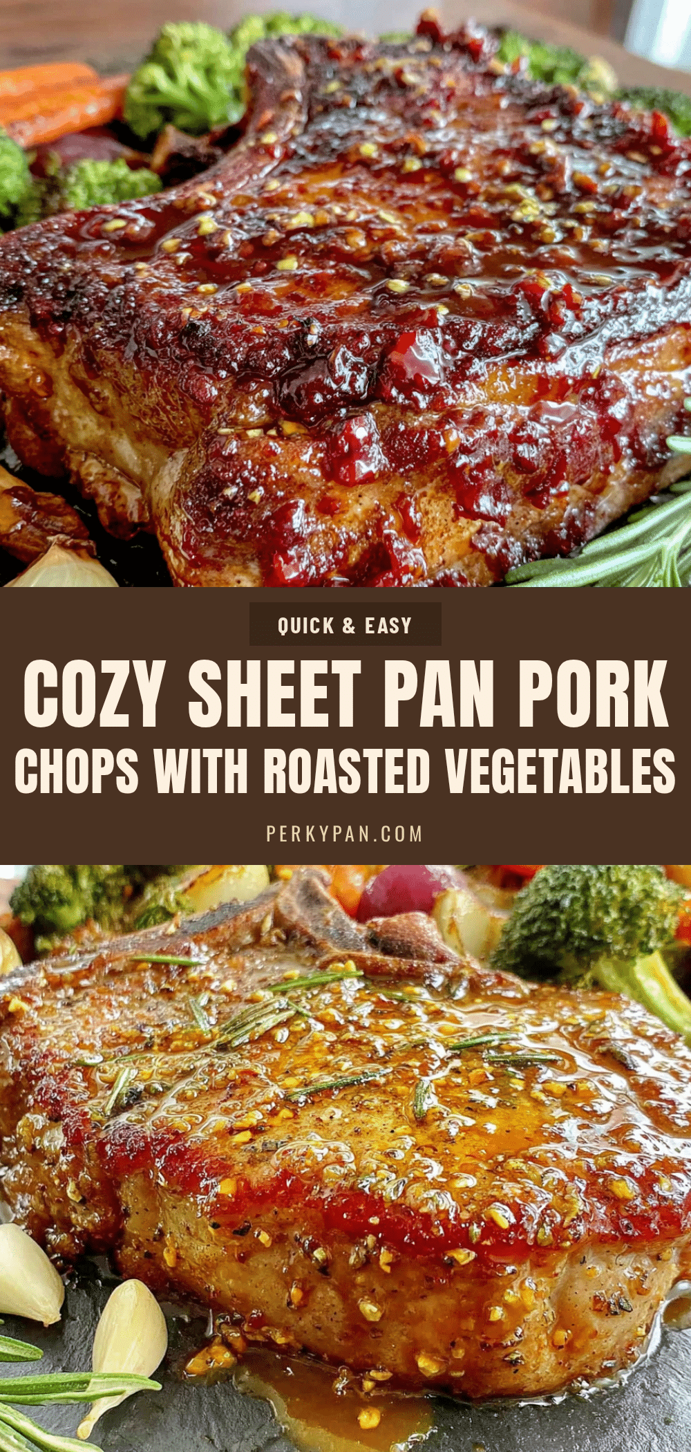 sheet pan pork chops recipe