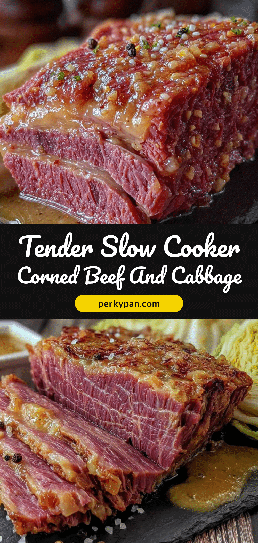 tender slow cooker corned beef and cabbage recipe
