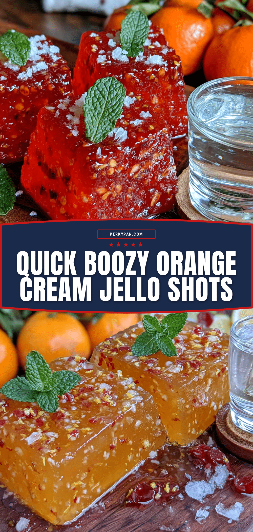 boozy orange cream jello shots recipe