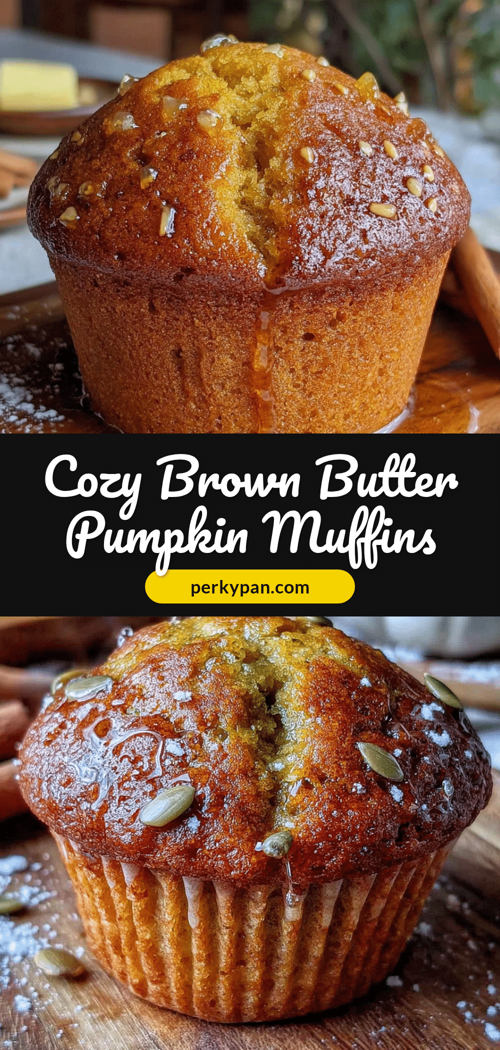 brown butter pumpkin muffins recipe
