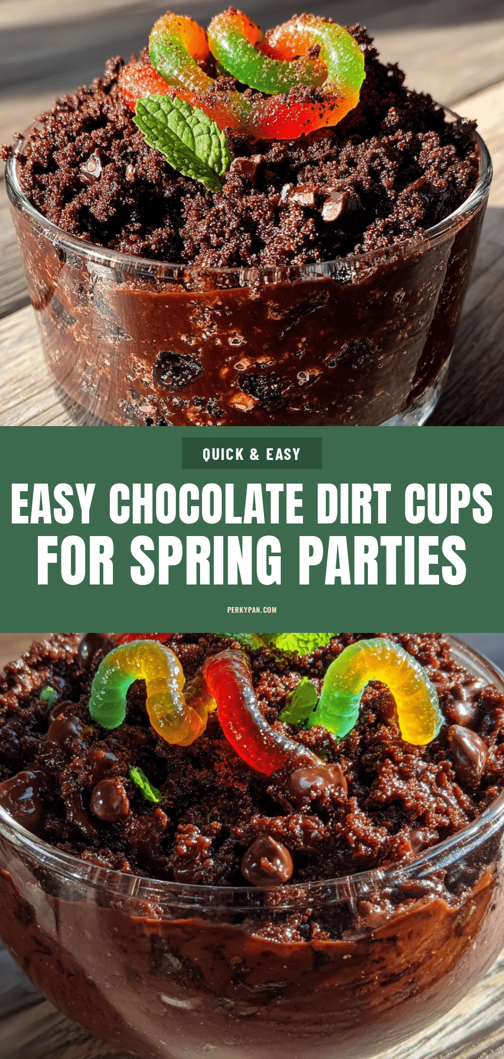 chocolate dirt cups recipe
