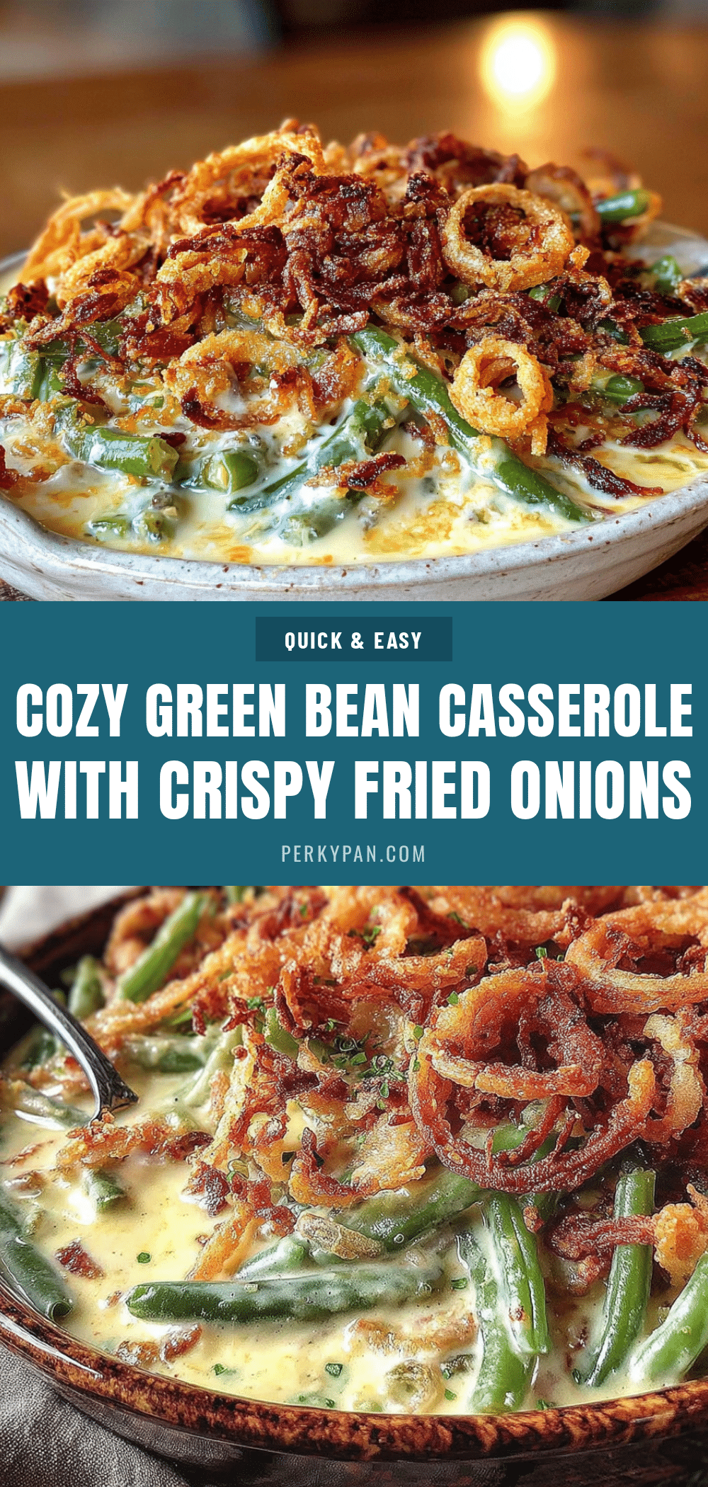 cozy green bean casserole recipe