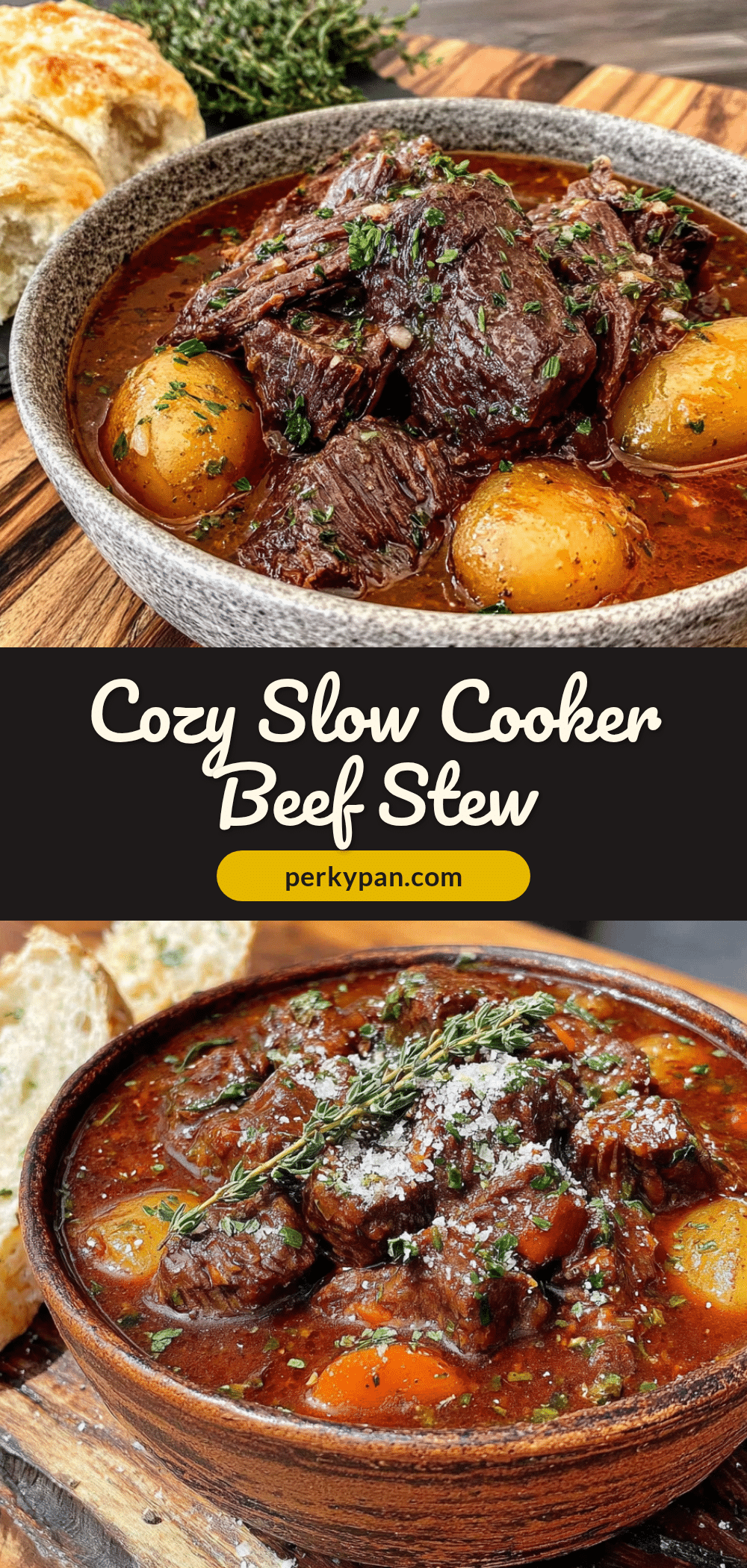 cozy slow cooker beef stew recipe