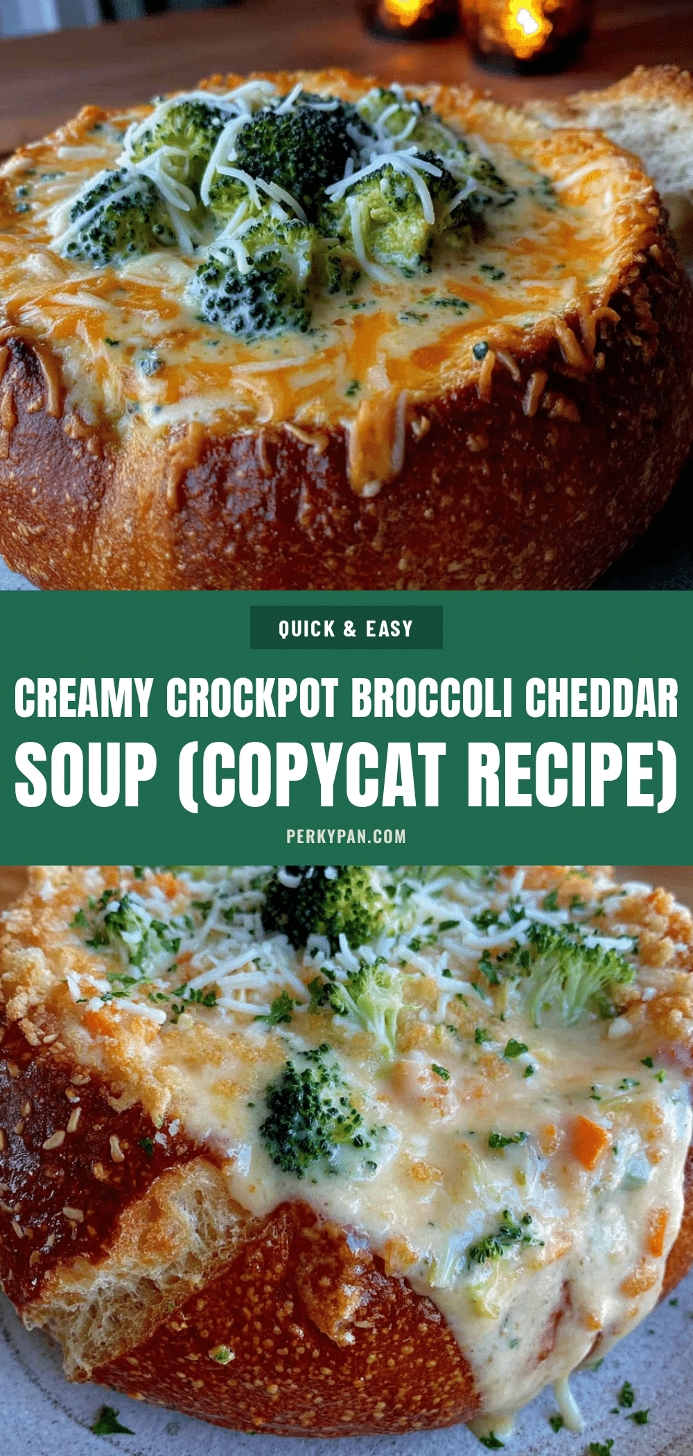 Creamy Crockpot Broccoli Cheddar Soup recipe