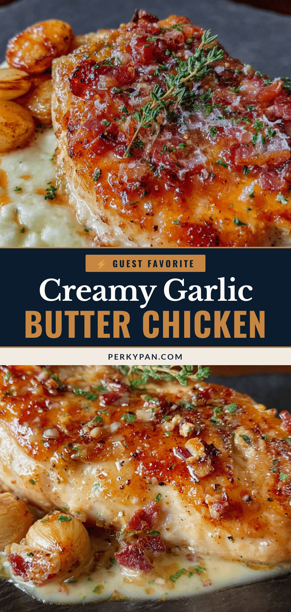 creamy garlic butter chicken recipe