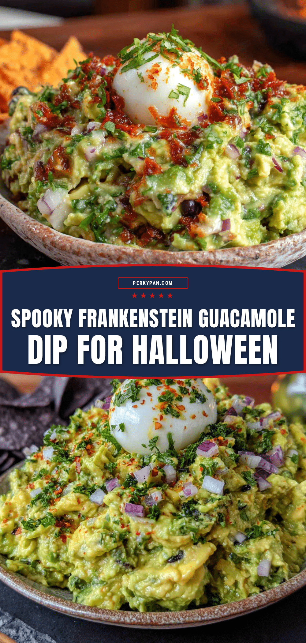 Frankenstein Guacamole Dip recipe