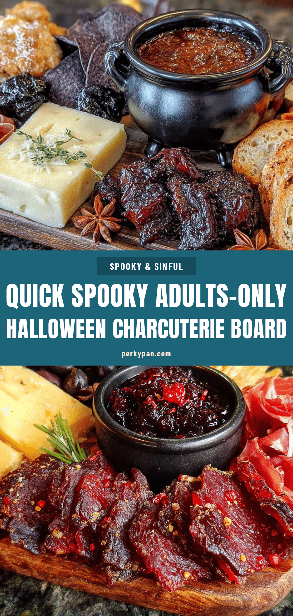 halloween charcuterie board recipe