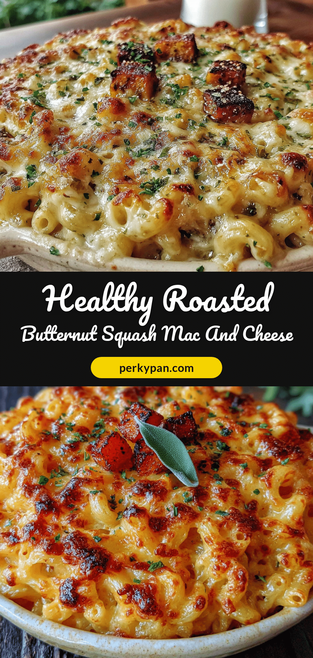 healthy roasted butternut squash mac and cheese recipe
