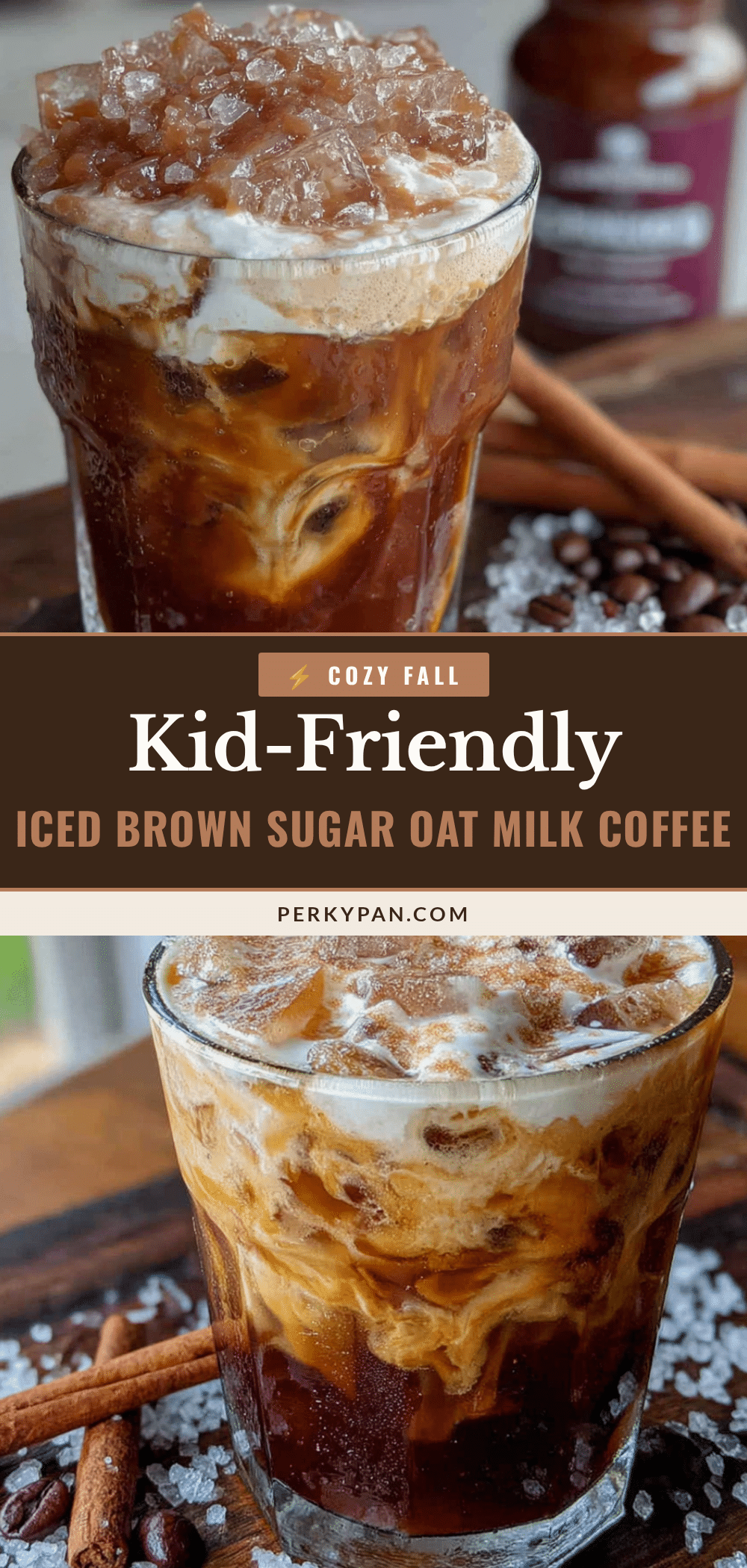 iced brown sugar oat milk coffee recipe
