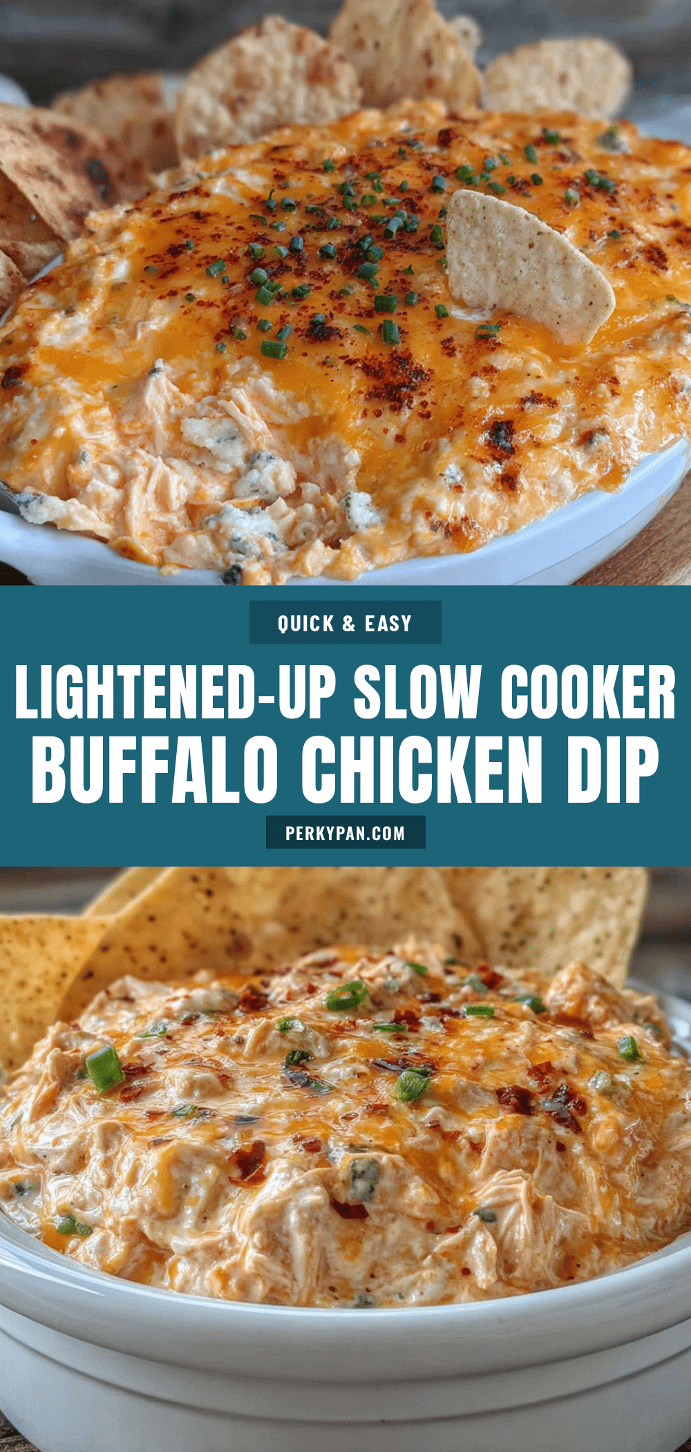 lightened-up slow cooker buffalo chicken dip recipe
