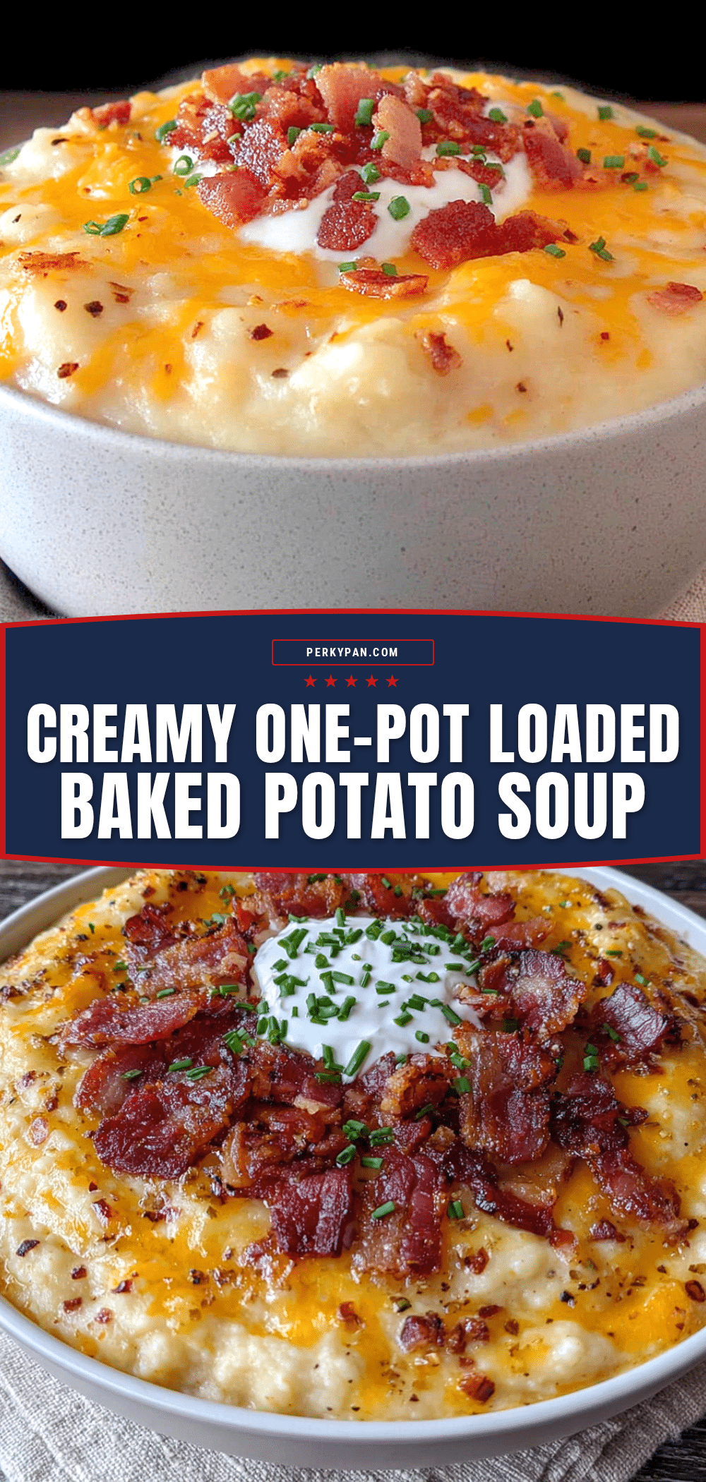 loaded baked potato soup recipe