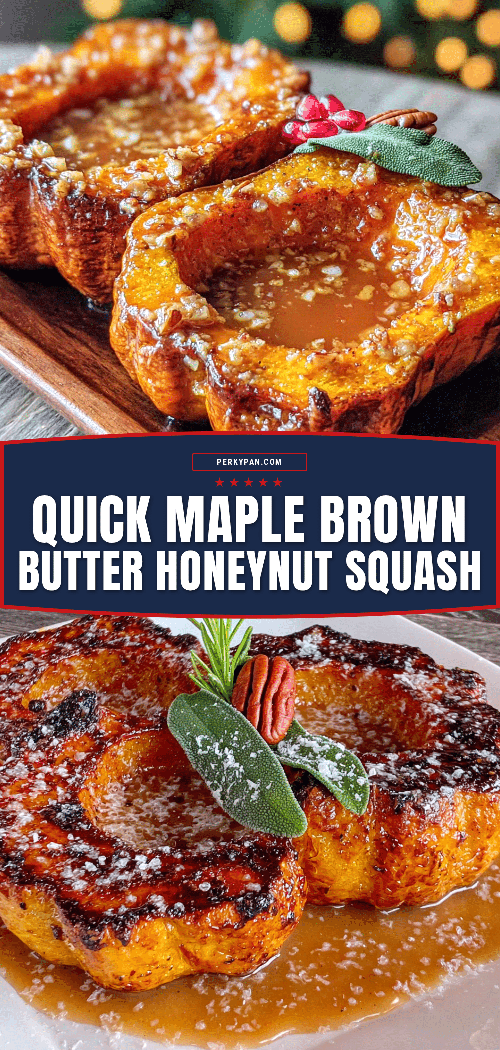 maple brown butter honeynut squash recipe