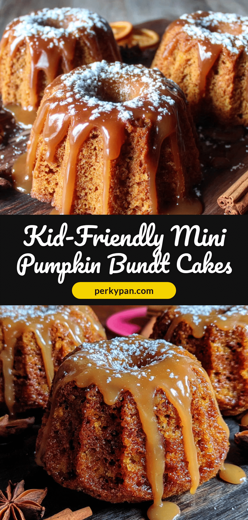 mini pumpkin bundt cakes with maple glaze recipe