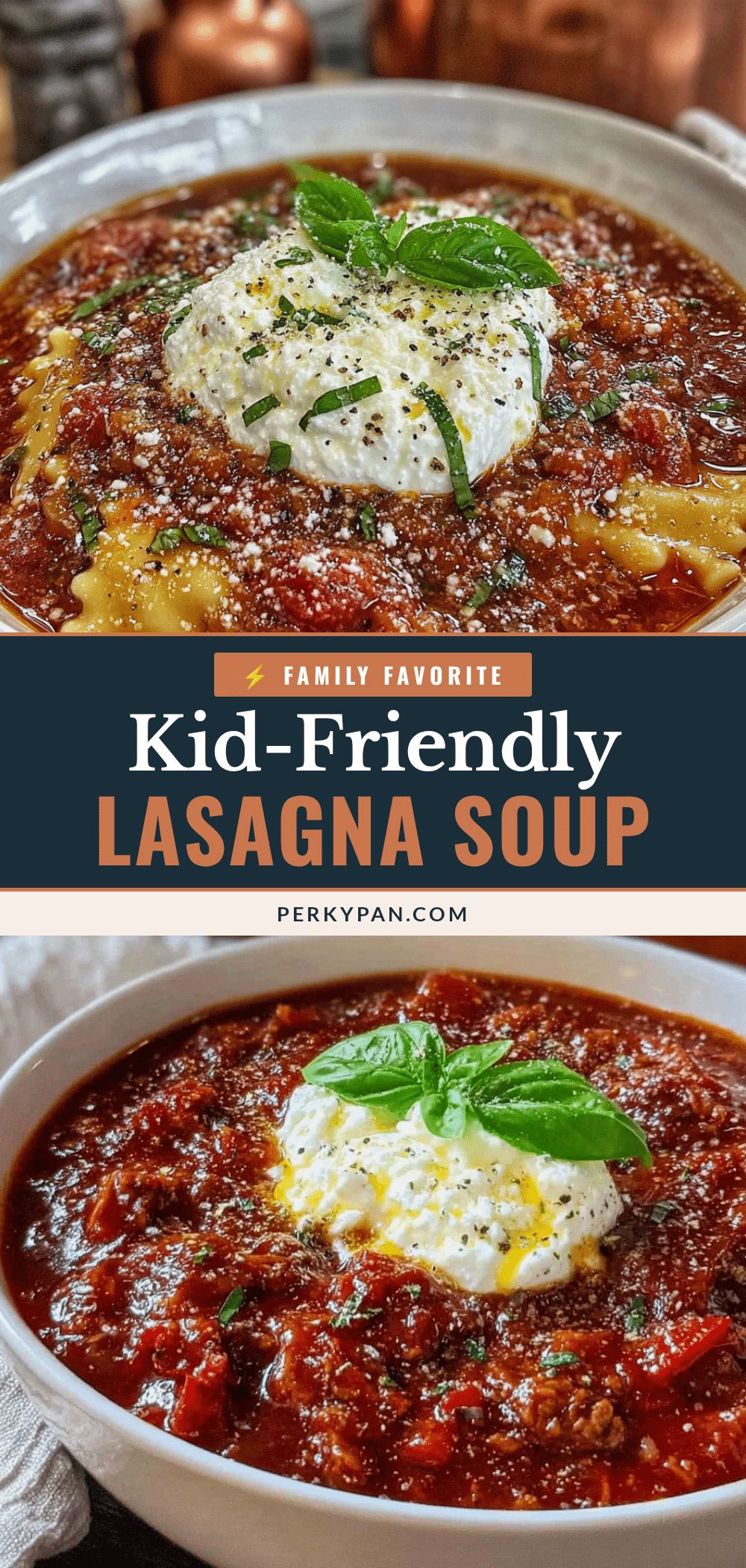 one-pot lasagna soup with ricotta recipe