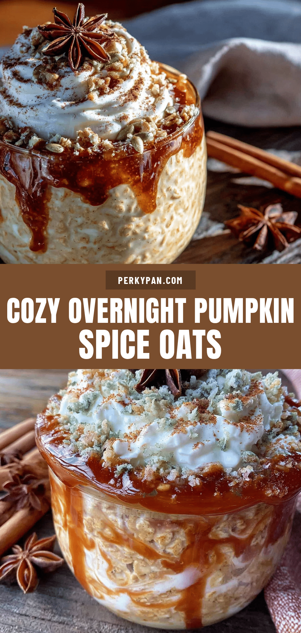 overnight pumpkin spice oats recipe