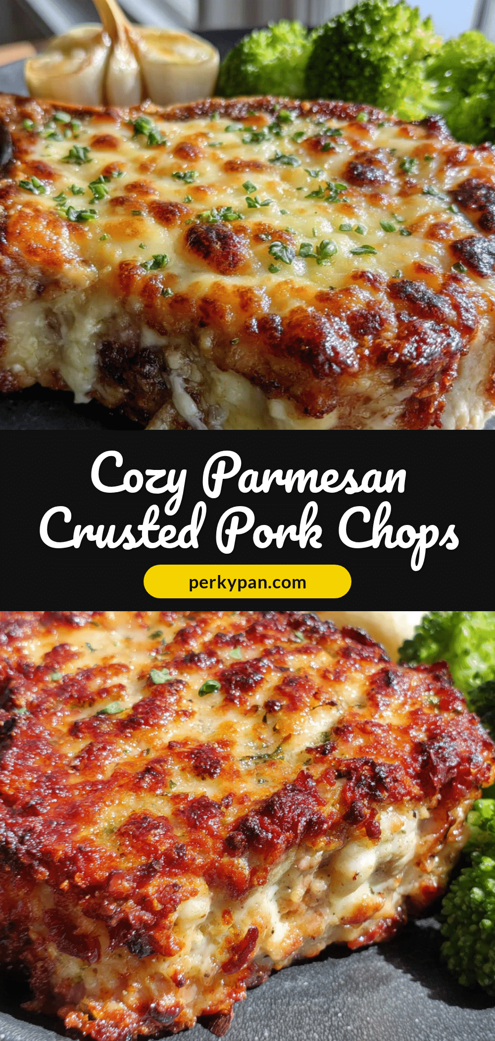 Parmesan crusted pork chops recipe