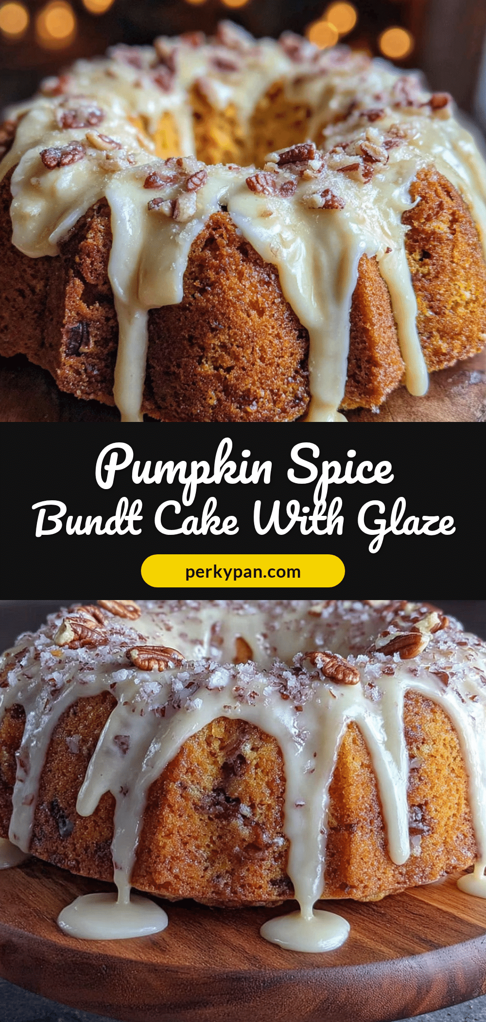 pumpkin spice bundt cake recipe